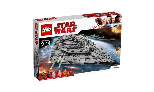 Конструктор LEGO Star Wars 75190 Звездный разрушитель первого ордена
