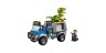 Конструктор LEGO Juniors  Jurassic World Грузовик спасателей для перевозки раптора