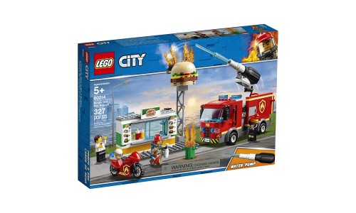 Конструктор LEGO City Пожарные: пожар в бургер-кафе