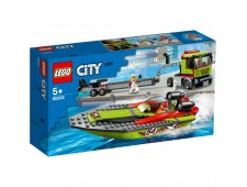 Конструктор LEGO City Great Vehicles транспортировщик скоростных катеров - 60254