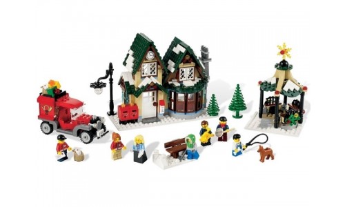 Зимняя деревенская почта 10222 Лего Городской квартал (Lego Town)