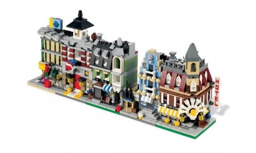 Мини модульные дома 10230 Лего Городской квартал (Lego Town)