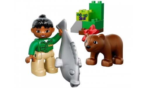 Бурый медвежонок 10576 Лего Дупло (Lego Duplo)