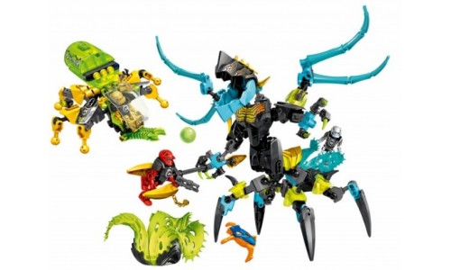 Королева Монстров против Фурно, Эво и Стормера 44029 Лего Фабрика Героев (Lego Hero Factory)