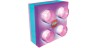 Светильник настенный Friends (фиолетовый) 5002801 Лего Аксессуары (Lego Accessories)
