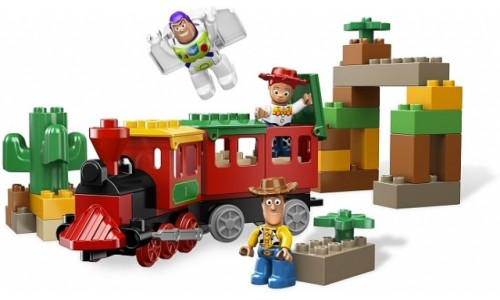 История Игрушек 3 - Преследование поезда 5659 Лего История игрушек (Lego Toy story)