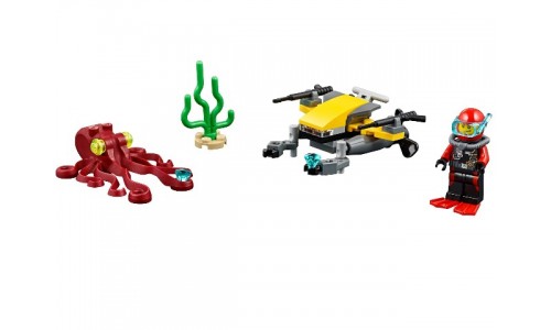 Глубоководный скутер 60090 Лего Сити (Lego City)