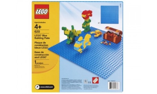 Синяя строительная пластина 620 Лего Креатор (Lego Creator)