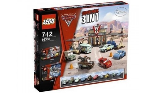 Подарочный суперпэк Тачки 2 66386 Лего Тачки 2 (Lego Cars 2)