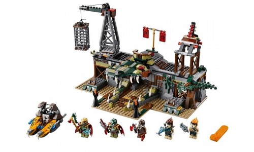 Болотное укрытие крокодилов 70014 Лего Легенды Чимы (Lego Legends Of Chima)