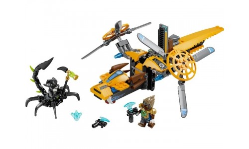 Двухроторный вертолёт Лавертуса 70129 Лего Легенды Чимы (Lego Legends Of Chima)