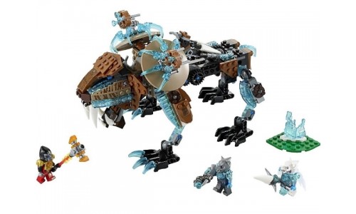 Саблезубый шагающий робот Сэра Фангара 70143 Лего Легенды Чимы (Lego Legends Of Chima)