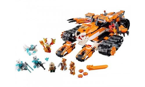 Передвижной командный пункт Тигров 70224 Лего Легенды Чимы (Lego Legends Of Chima)