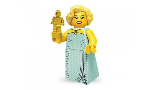 Минифигурки 9-й выпуск - Голливудская звезда 71000-3 Лего Минифигурки (Lego Minifigures)