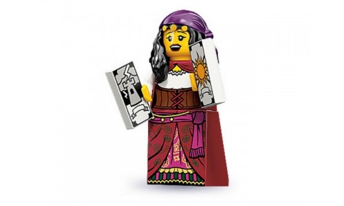 Минифигурки 9-й выпуск - Гадалка 71000-9 Лего Минифигурки (Lego Minifigures)