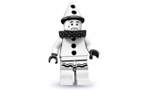 Минифигурки 10-й выпуск - Грустный клоун 71001-11 Лего Минифигурки (Lego Minifigures)