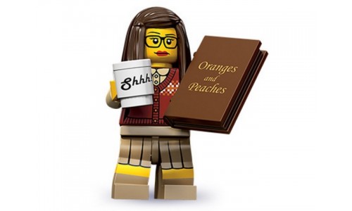 Минифигурки 10-й выпуск - Библиотекарь 71001-1 Лего Минифигурки (Lego Minifigures)