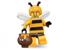 Минифигурки 10-й выпуск - Девочка в костюме пчелы - 71001-7