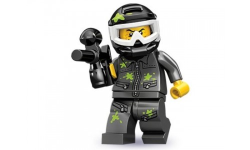 Минифигурки 10-й выпуск - Пейнтболист 71001-9 Лего Минифигурки (Lego Minifigures)