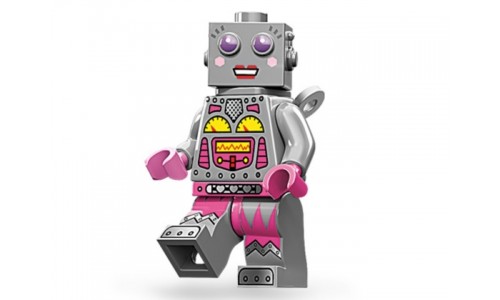 Минифигурки 11-й выпуск - Леди робот 71002-4 Лего Минифигурки (Lego Minifigures)
