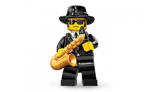 Минифигурки 11-й выпуск - Джазовый музыкант 71002-5 Лего Минифигурки (Lego Minifigures)