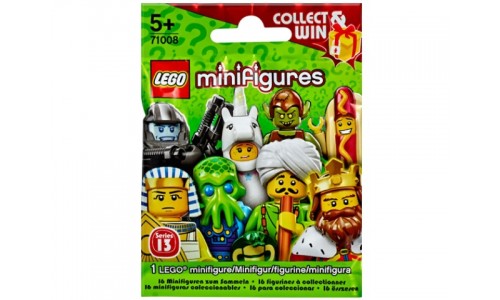 Минифигурка 13-й выпуск (неизвестная, 1 из 16 возможных) 71008 Лего Минифигурки (Lego Minifigures)