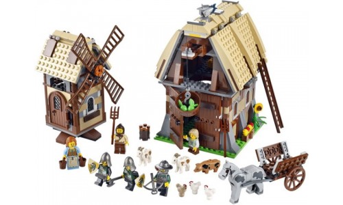 Набег на деревенскую мельницу 7189 Лего Королевство (Lego Kingdoms)
