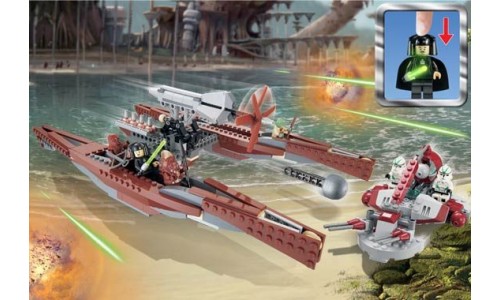 Катамаран Вуки 7260 Лего Звездные войны (Lego Star Wars)