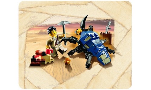 Атака Скарабея 7305 Лего Приключения Фараона (Lego Pharaohs Quest)