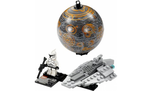 Республиканский боевой корабль и планета Корусант 75007 Лего Звездные войны (Lego Star Wars)