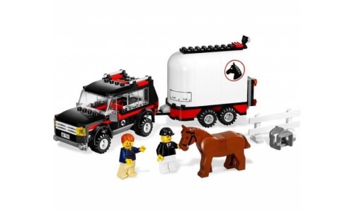 Полноприводный трейлер с лошадью 7635 Лего Сити (Lego City)