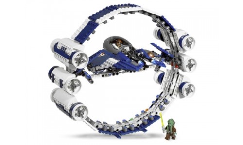 Истребитель Джедая и Кольцо Гипер Прыжка 7661 Лего Звездные войны (Lego Star Wars)