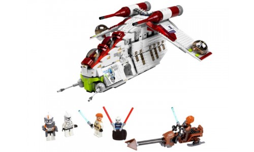 Атакующий корабль республиканцев 7676 Лего Звездные войны (Lego Star Wars)