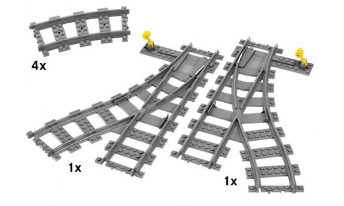 Железнодорожные стрелки 7895 Лего Сити (Lego City)