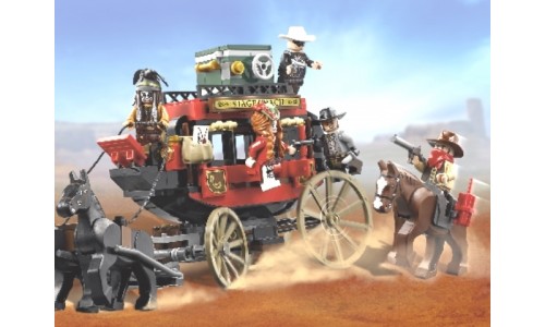 Побег на дилижансе 79108 Лего Одинокий рейнджер (Lego The Lone Ranger)
