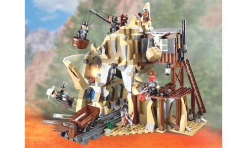 Перестрелка в серебряной шахте 79110 Лего Одинокий рейнджер (Lego The Lone Ranger)