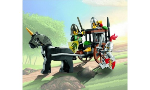 Погоня за повозкой с пленником 7949 Лего Королевство (Lego Kingdoms)