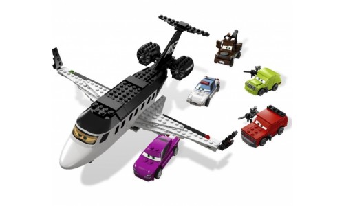 Спасение на шпионском самолете 8638 Лего Тачки 2 (Lego Cars 2)