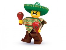 Минифигурки 2-й выпуск - Мексиканец с маракасами - 8684-1