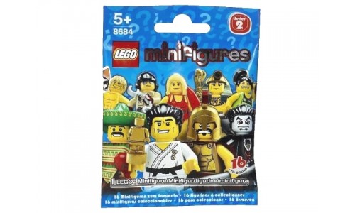 Минифигурка 2-й выпуск (неизвестная, 1 из 16 возможных) 8684 Лего Минифигурки (Lego Minifigures)