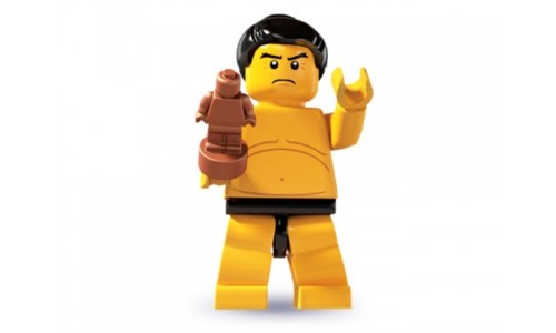 Минифигурки 3-й выпуск - Борец сумо 8803-7 Лего Минифигурки (Lego Minifigures)