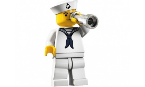 Минифигурки 4-й выпуск - Моряк 8804-10 Лего Минифигурки (Lego Minifigures)