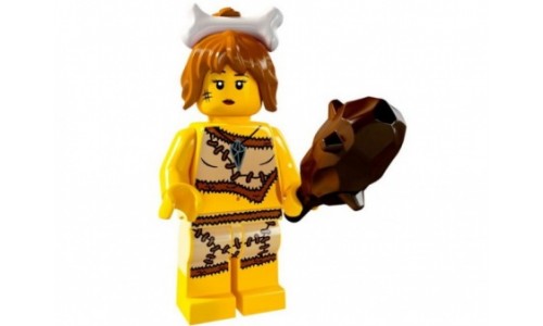 Минифигурки 5-й выпуск - Пещерный человек 8805-5 Лего Минифигурки (Lego Minifigures)