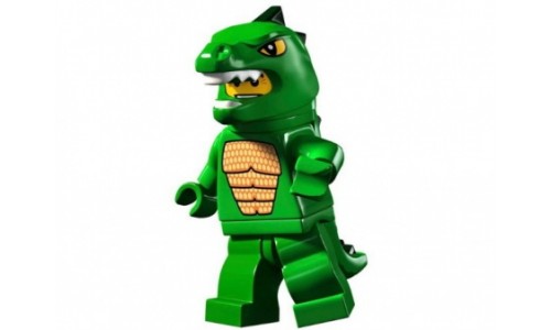 Минифигурки 5-й выпуск - Человек-ящерица 8805-6 Лего Минифигурки (Lego Minifigures)