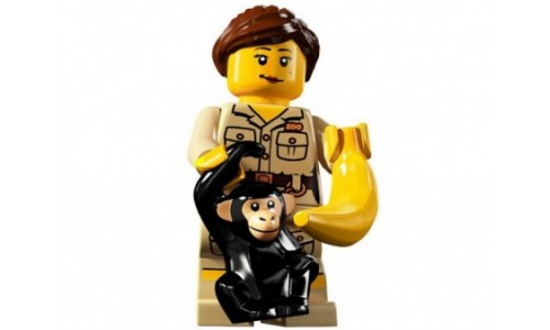 Минифигурки 5-й выпуск - Служитель зоопарка 8805-7 Лего Минифигурки (Lego Minifigures)