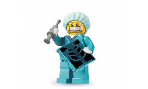 Минифигурки 6-й выпуск - Хирург 8827-11 Лего Минифигурки (Lego Minifigures)