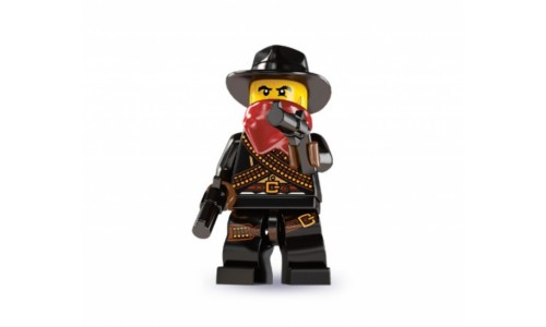 Минифигурки 6-й выпуск - Бандит 8827-5 Лего Минифигурки (Lego Minifigures)