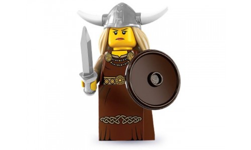Минифигурки 7-й выпуск - Женщина викинг 8831-13 Лего Минифигурки (Lego Minifigures)