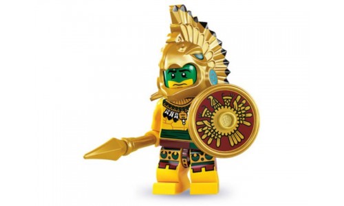 Минифигурки 7-й выпуск - Ацтекский воин 8831-2 Лего Минифигурки (Lego Minifigures)