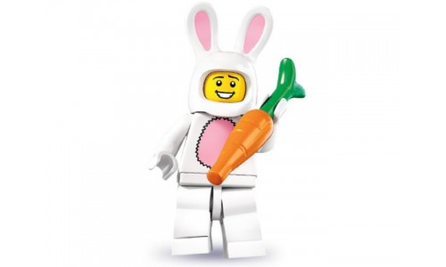 Минифигурки 7-й выпуск - Парень в костюме кролика 8831-3 Лего Минифигурки (Lego Minifigures)
